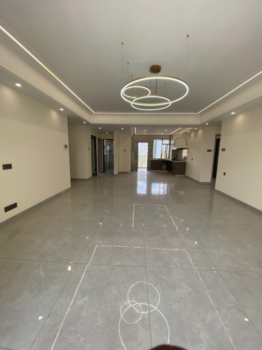 Semi-furnished 3 Bed Apartment with 2 En Suite in Kilimani
